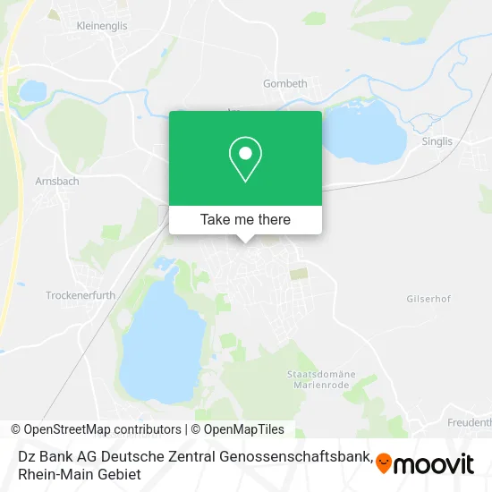 Карта Dz Bank AG Deutsche Zentral Genossenschaftsbank