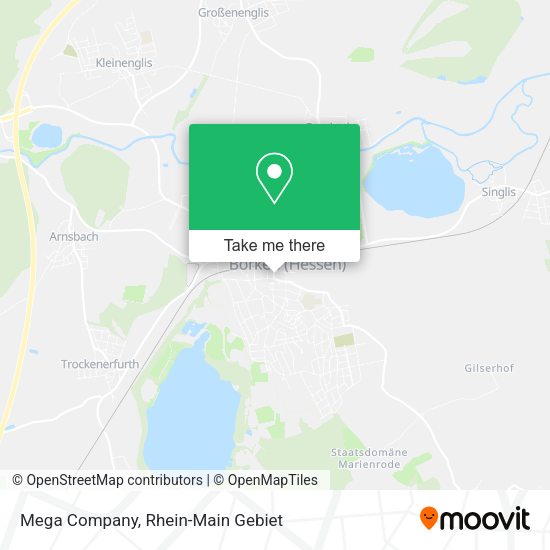 Карта Mega Company
