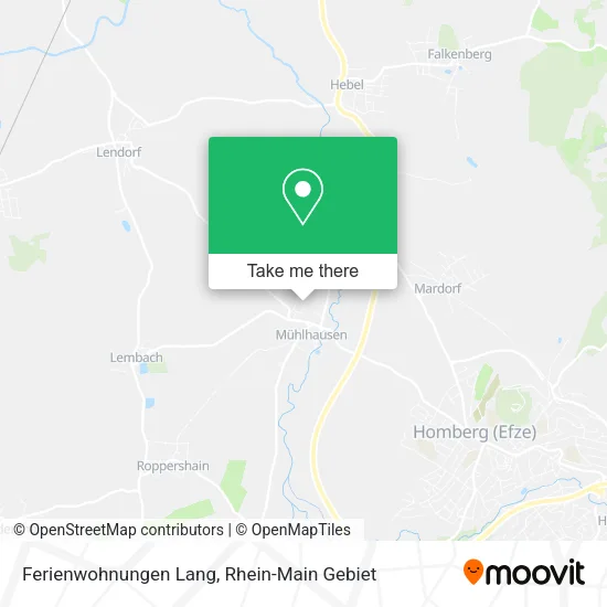 Карта Ferienwohnungen Lang