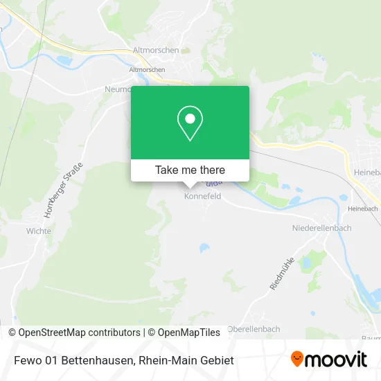 Карта Fewo 01 Bettenhausen