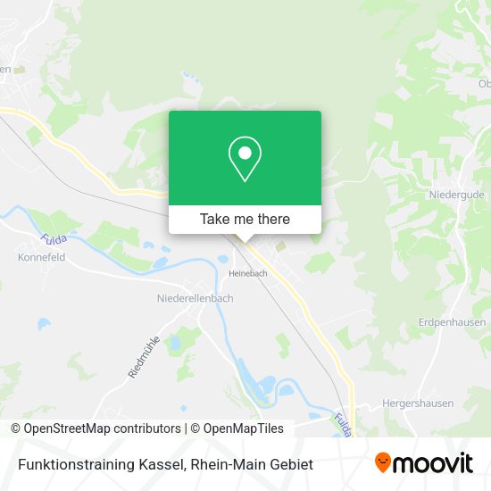 Карта Funktionstraining Kassel