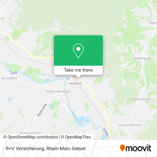 R+V Versicherung map