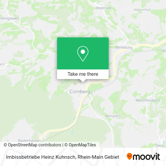 Карта Imbissbetriebe Heinz Kuhnsch