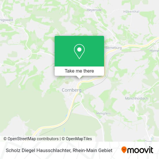 Карта Scholz Diegel Hausschlachter