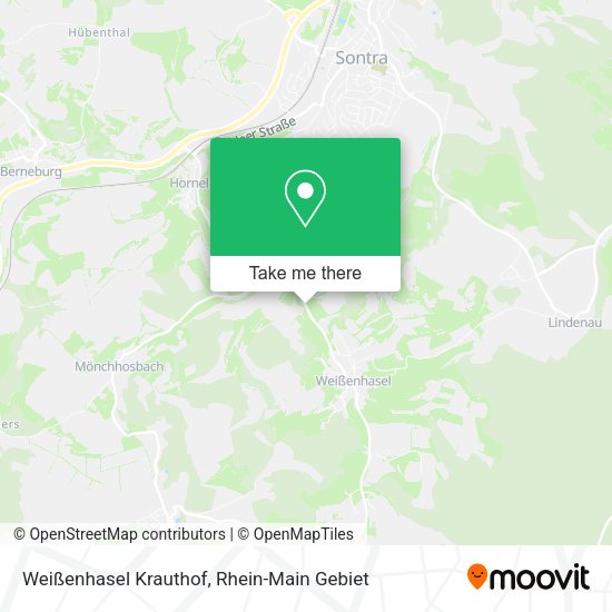 Карта Weißenhasel Krauthof