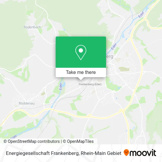 Карта Energiegesellschaft Frankenberg