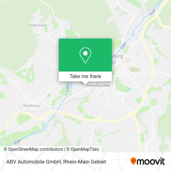 Карта ABV Automobile GmbH