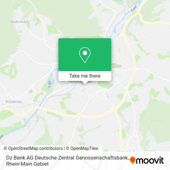 Карта Dz Bank AG Deutsche Zentral Genossenschaftsbank