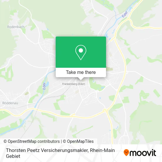 Карта Thorsten Peetz Versicherungsmakler