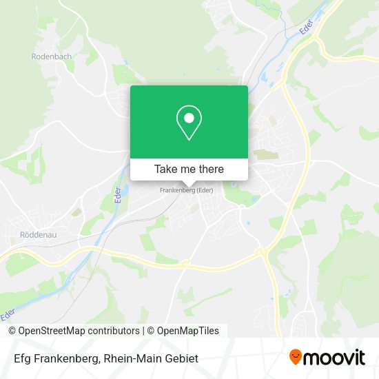 Карта Efg Frankenberg
