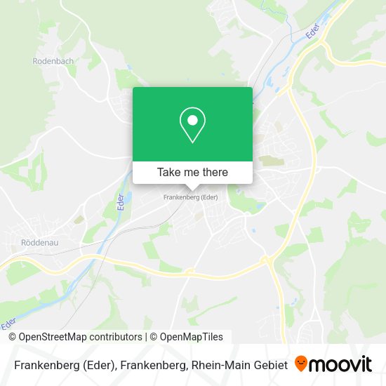 Карта Frankenberg (Eder), Frankenberg
