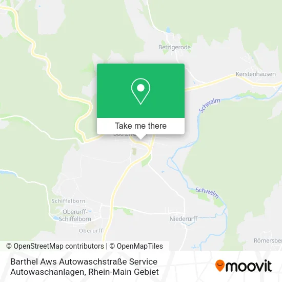 Карта Barthel Aws Autowaschstraße Service Autowaschanlagen