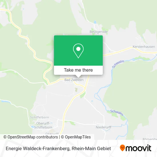 Карта Energie Waldeck-Frankenberg