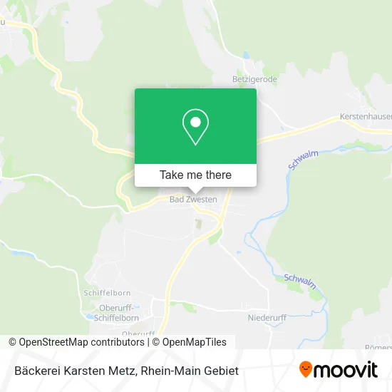 Карта Bäckerei Karsten Metz