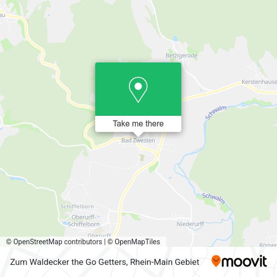 Карта Zum Waldecker the Go Getters