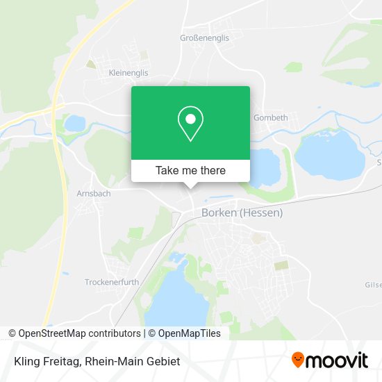 Карта Kling Freitag