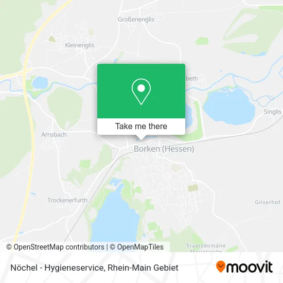 Карта Nöchel - Hygieneservice