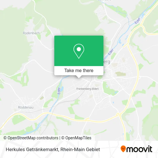 Карта Herkules Getränkemarkt