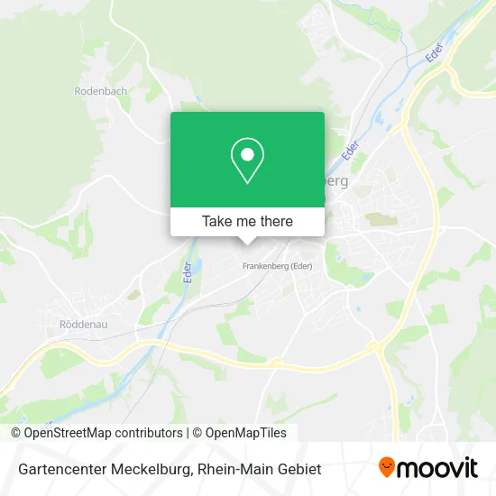 Карта Gartencenter Meckelburg