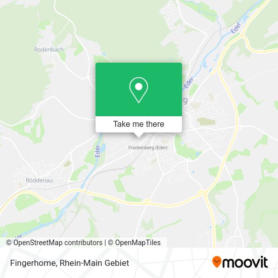 Карта Fingerhome