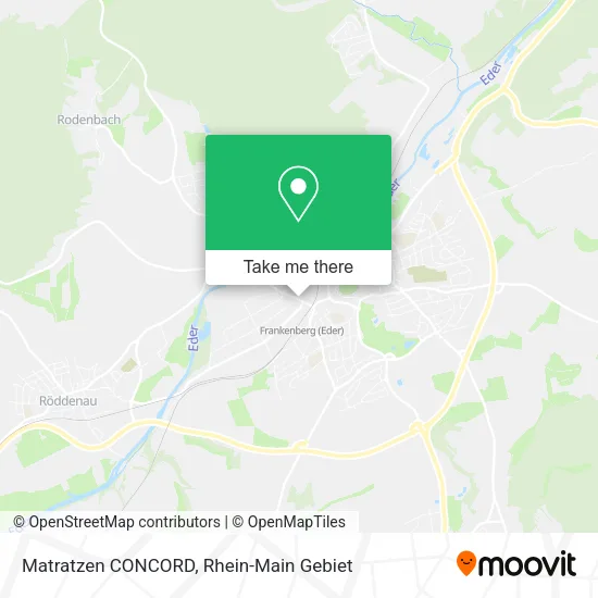 Карта Matratzen CONCORD