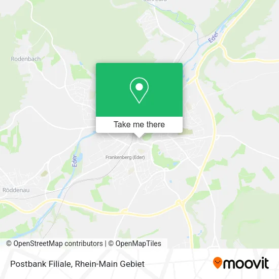 Postbank Filiale map