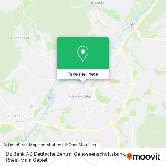 Карта Dz Bank AG Deutsche Zentral Genossenschaftsbank