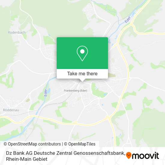 Карта Dz Bank AG Deutsche Zentral Genossenschaftsbank