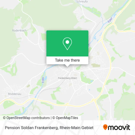 Карта Pension Soldan Frankenberg