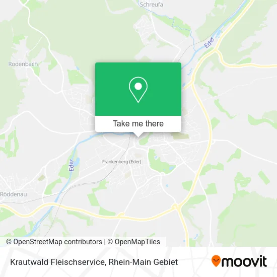 Карта Krautwald Fleischservice