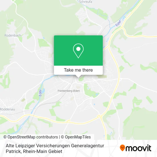 Карта Alte Leipziger Versicherungen Generalagentur Patrick