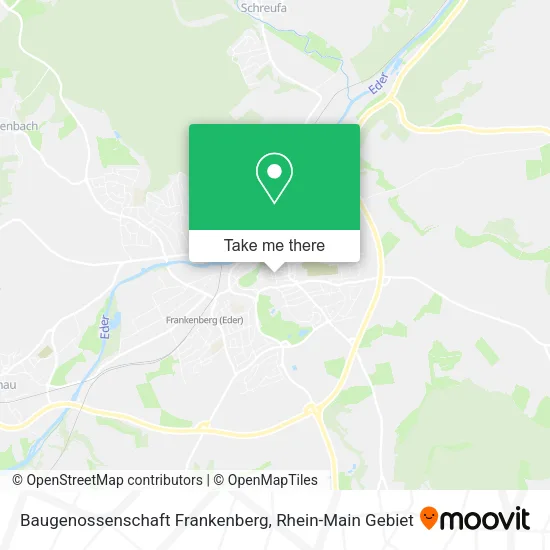 Карта Baugenossenschaft Frankenberg