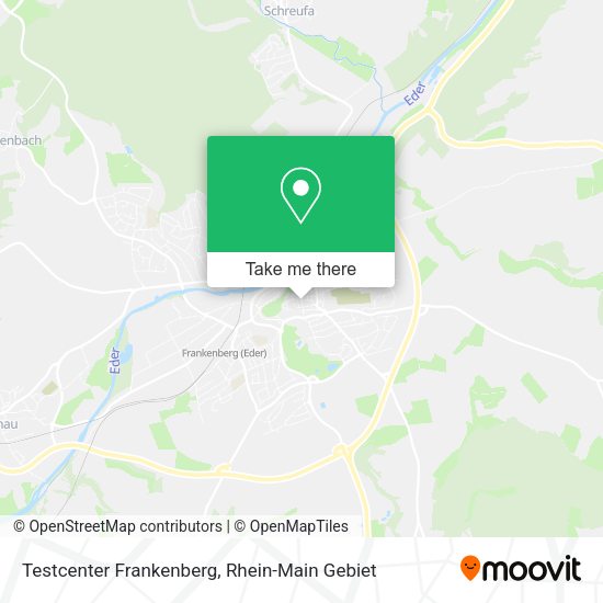 Карта Testcenter Frankenberg