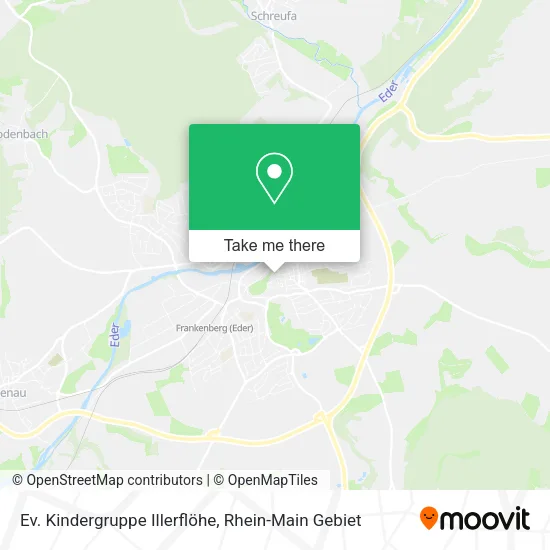 Карта Ev. Kindergruppe Illerflöhe