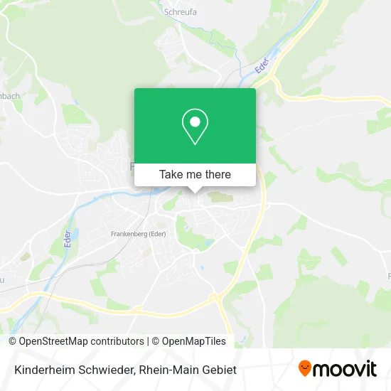 Карта Kinderheim Schwieder
