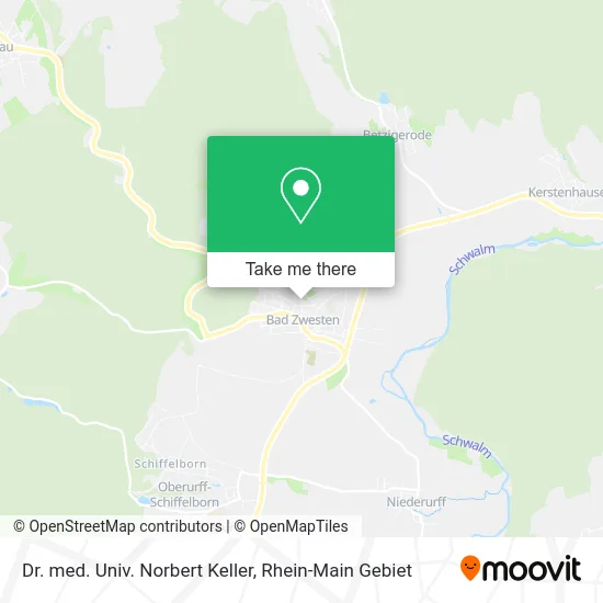 Dr. med. Univ. Norbert Keller map