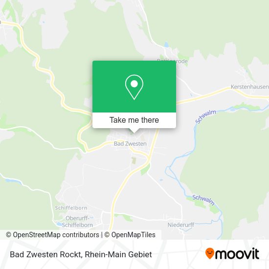 Карта Bad Zwesten Rockt
