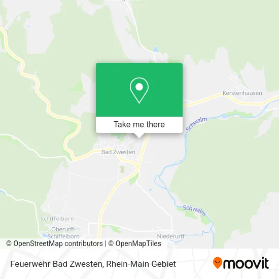 Карта Feuerwehr Bad Zwesten