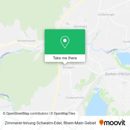 Карта Zimmerer-Innung Schwalm-Eder