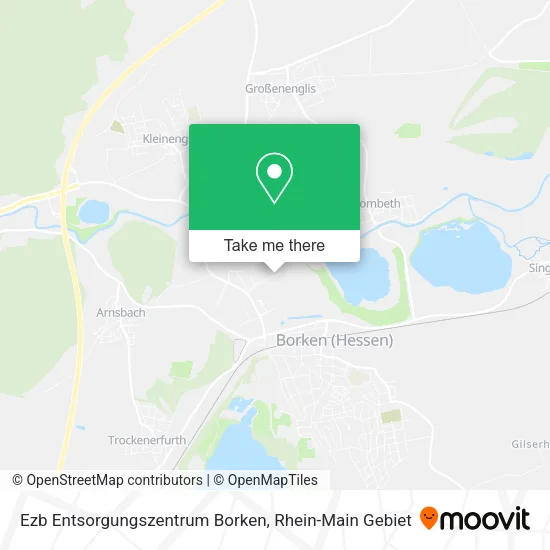 Карта Ezb Entsorgungszentrum Borken