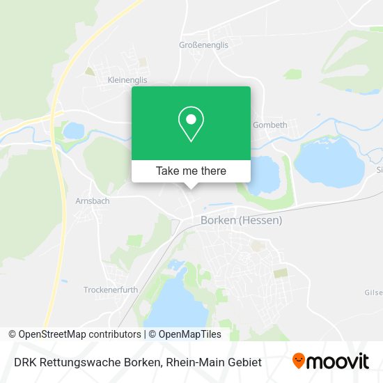 Карта DRK Rettungswache Borken