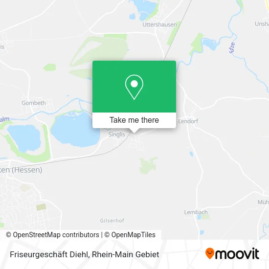Карта Friseurgeschäft Diehl
