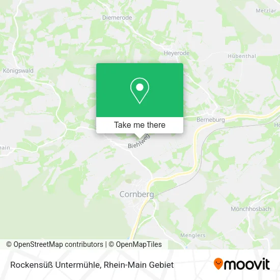 Карта Rockensüß Untermühle