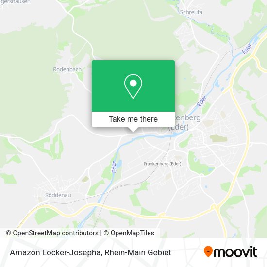 Карта Amazon Locker-Josepha