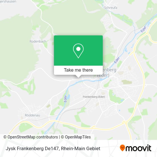 Карта Jysk Frankenberg De147