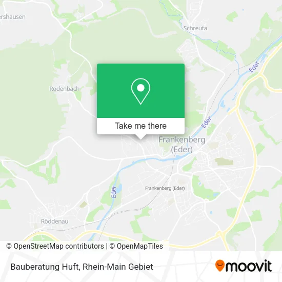 Карта Bauberatung Huft