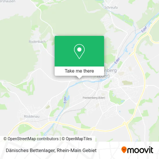 Карта Dänisches Bettenlager