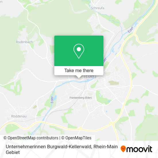 Карта Unternehmerinnen Burgwald-Kellerwald