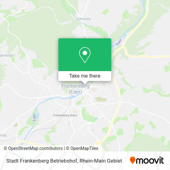 Карта Stadt Frankenberg Betriebshof