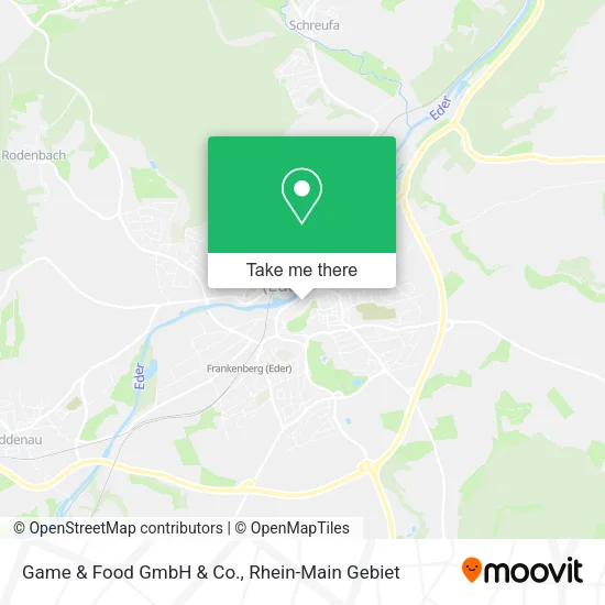 Карта Game & Food GmbH & Co.